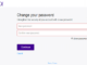 Yahoo mail change password