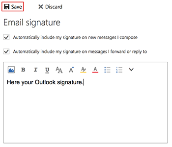 Add email signature in Gmail