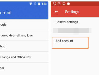 Add account Gmail App